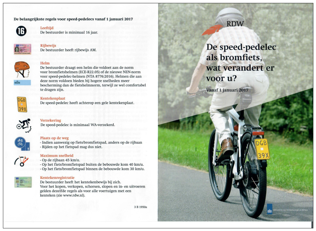 regels speed kenteken en brommer rijbewijs